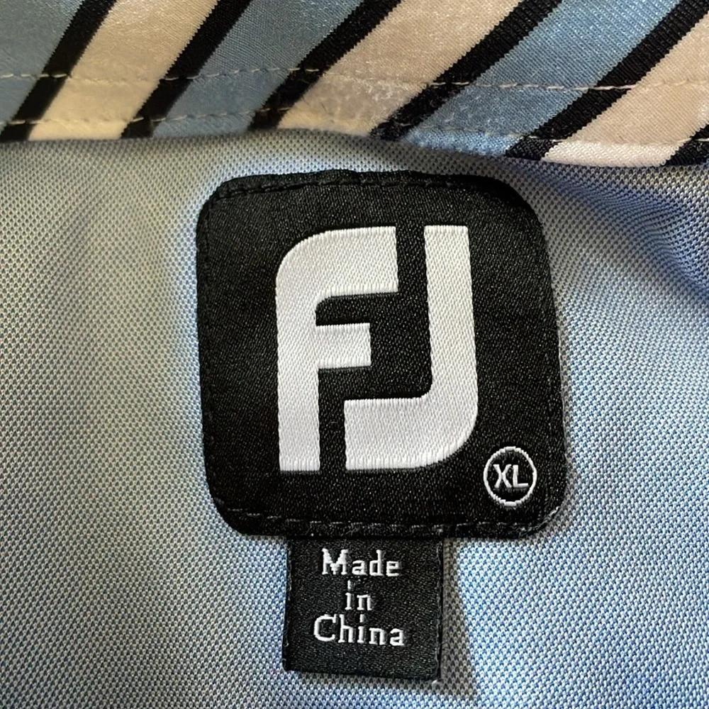 Foot Joy Polo Shirt. Short Sleeve. Golf Shirt. Size XL. - Picture 2 of 8